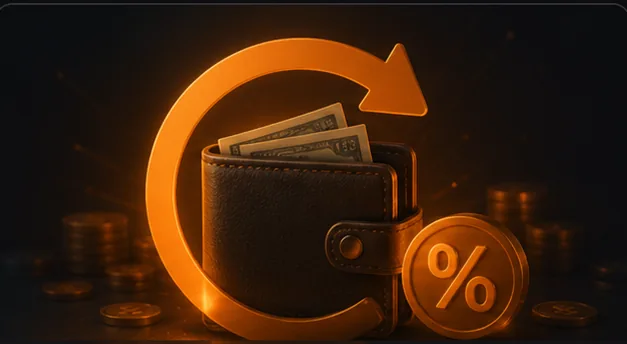 tg688 weekly cashback - wallet and percent coin