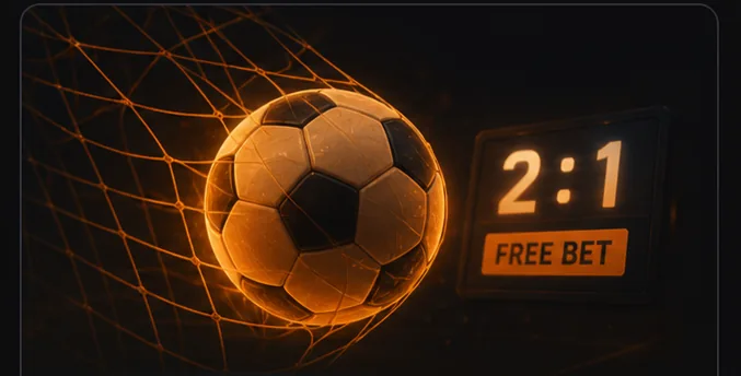 tg688 sports free bet - football and 2:1 free bet