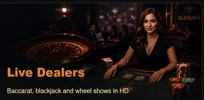 tg688 live dealer casino - baccarat and blackjack